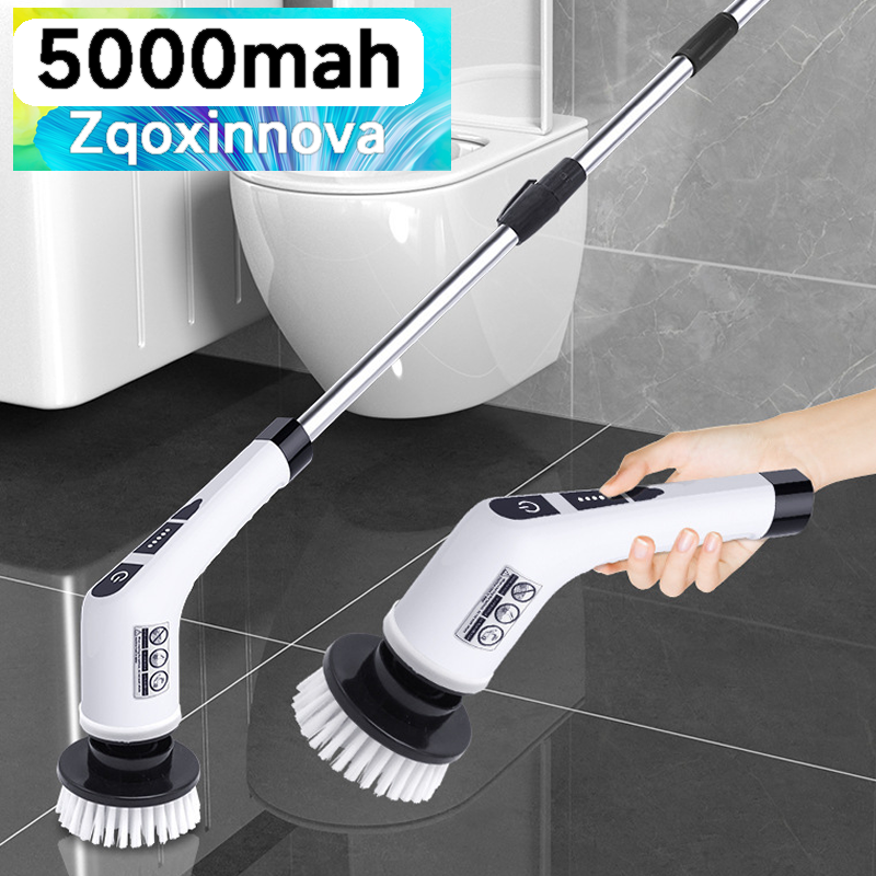Outdoor Power Broom - Household Cordless Spin Scrubber Kitchen Gadgets
