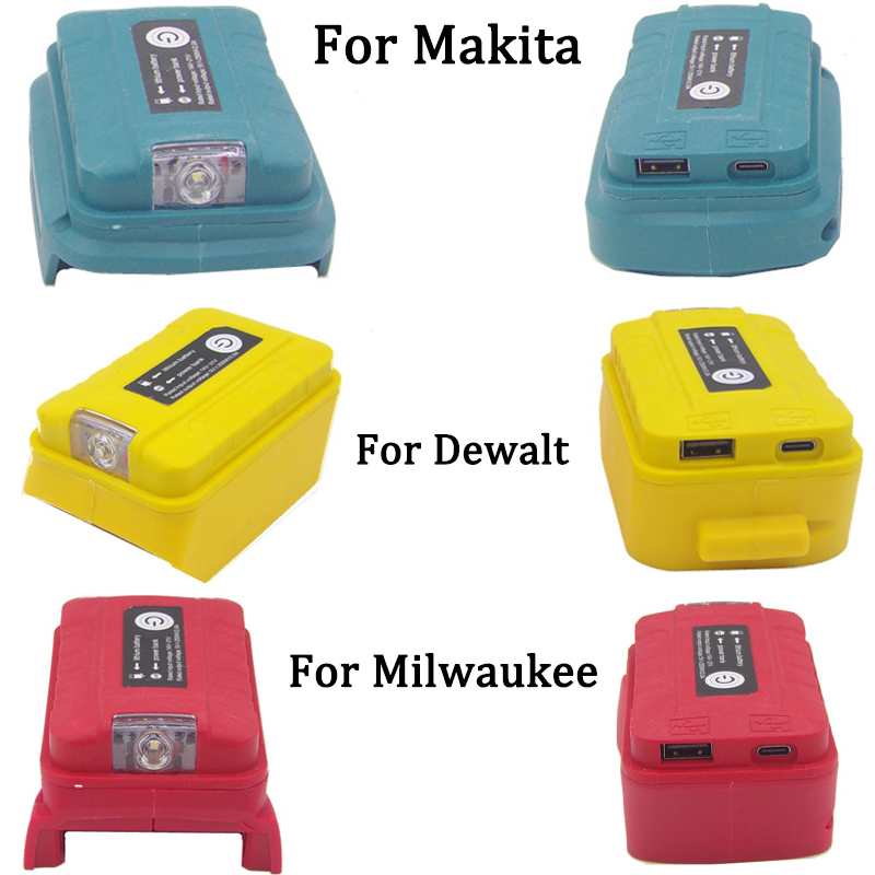 Outdoor Power Adapter - LED Working Light Lamp Power Source