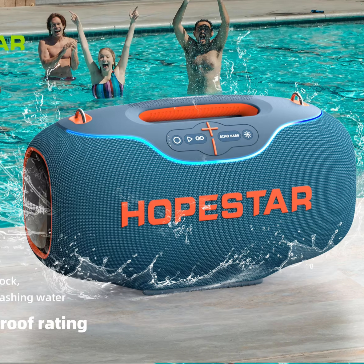 Quality Outdoor Power - A80 High Power Big Speakers Outdoor