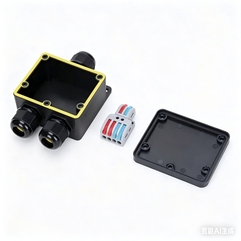 Outdoor Power Junction Box - Junction Box Waterproof IP68 2 Way