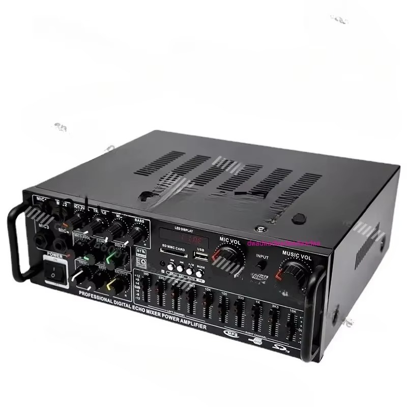 Outdoor Power Amplifier - High Power Household Power Amplifier 12V/220V