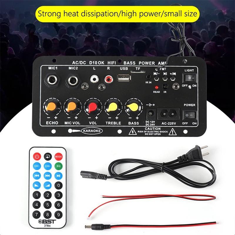 Bluetooth D30 D10 Car Amplifie - Outdoor Power Amplifier บทวิจารณ์และราคา