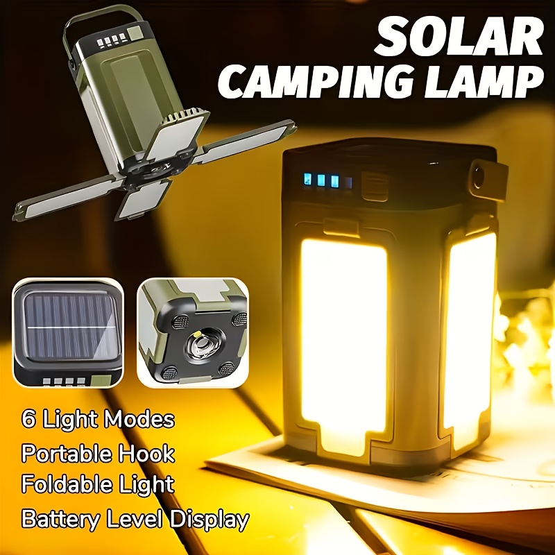 Solar Outdoor Portable Camping - Outdoor Power For Lights บทวิจารณ์และราคา