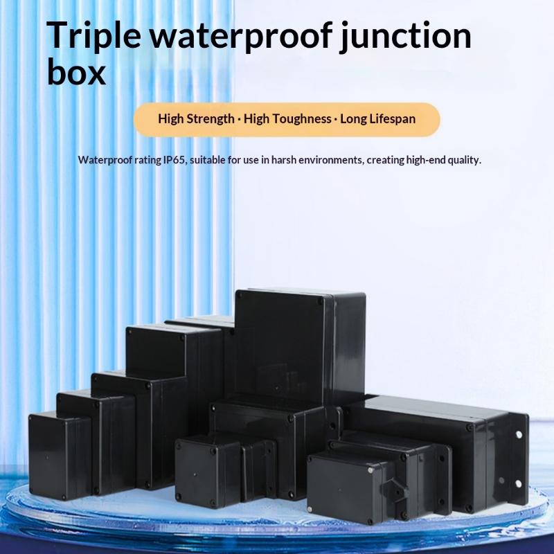 New 1/3Pcs Plastic Electronic  - Outdoor Power Junction Box บทวิจารณ์และราคา