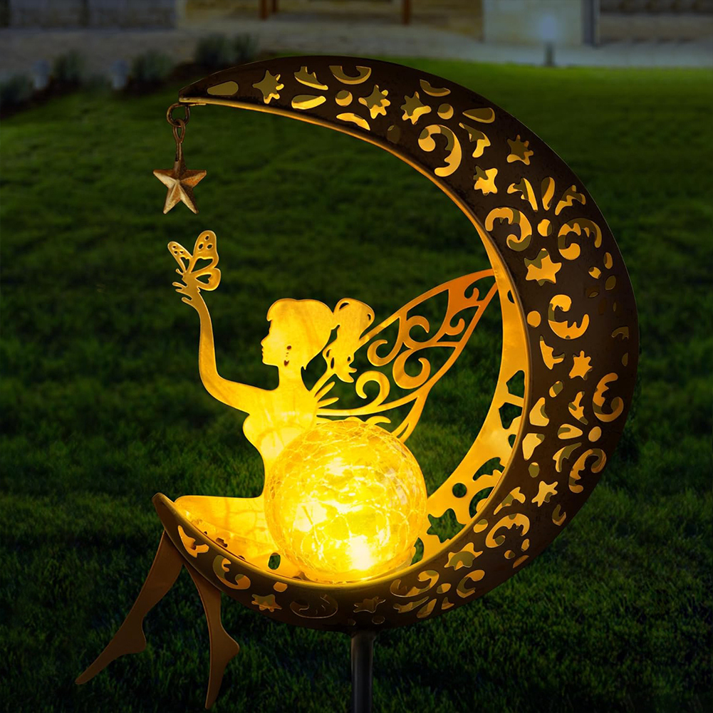 Yard Decoration Sunlight Solar - Outdoor Yard Power Stake บทวิจารณ์และราคา