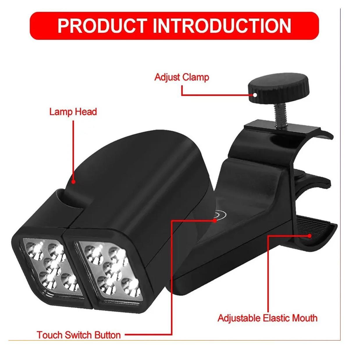 LED Dual Head Grill Light Batt - Outdoor Power Grill บทวิจารณ์และราคา