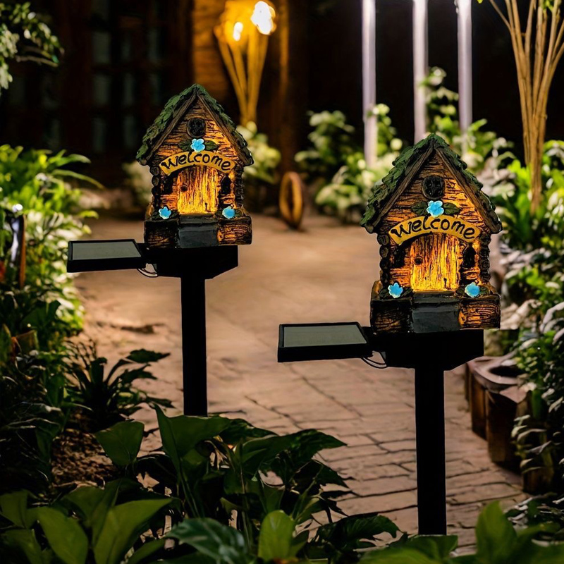 Solar Powered Mushroom Lights  - Outdoor Yard Power Stake บทวิจารณ์และราคา