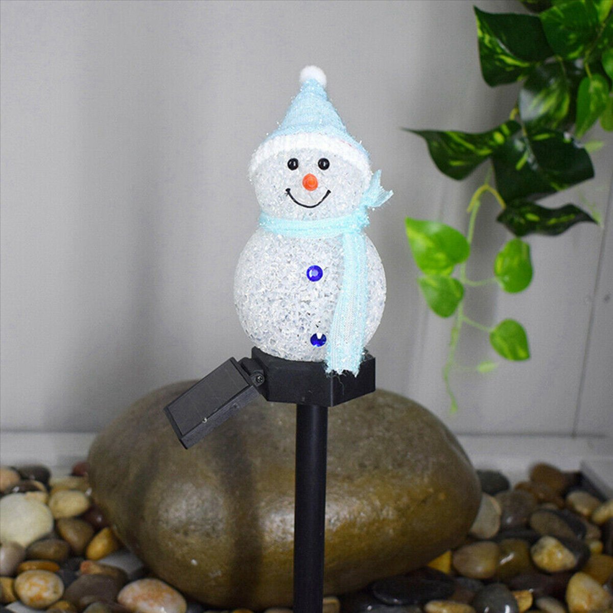 N84R 4X Snowman Solar Lights C - Outdoor Solar Power Xmas Lights บทวิจารณ์และราคา