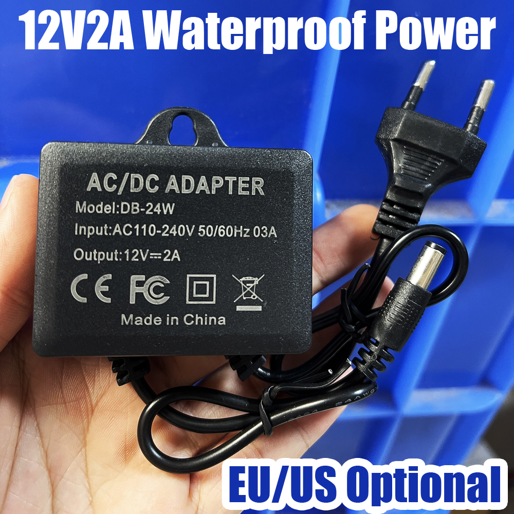 12V2A Waterproof IP66 For came - Outdoor Power Adapter บทวิจารณ์และราคา
