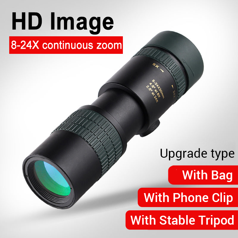 Powerful 8-24X30 Monoculars HD - Quality Outdoor Power บทวิจารณ์และราคา