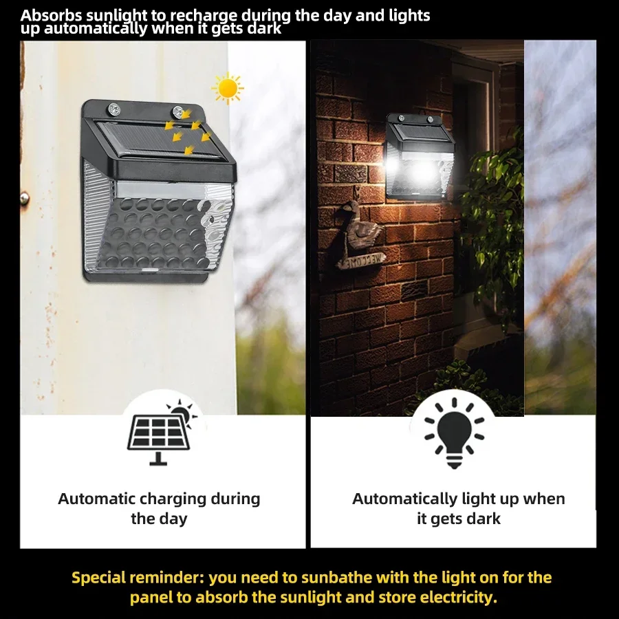 LED Solar Light PIR Motion Sen - Outdoor Power For Lights บทวิจารณ์และราคา