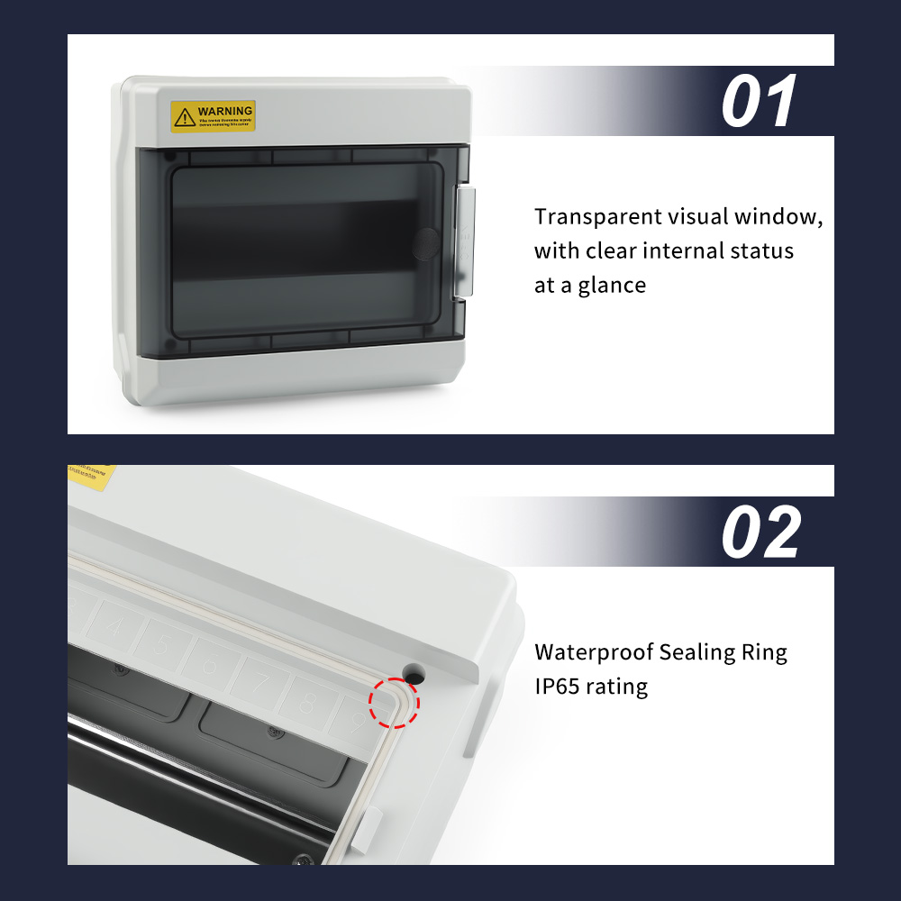 HS-4/6/9/12/15/18/24/36 Way Ou - Outdoor Power Junction Box บทวิจารณ์และราคา