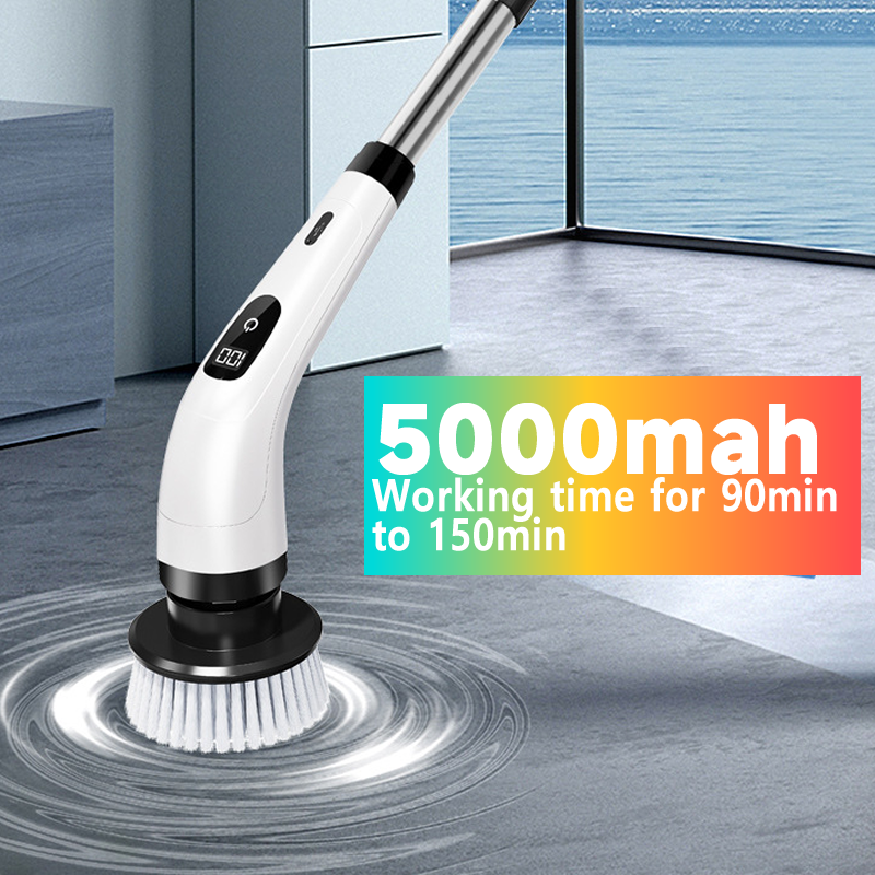 Cordless Household Spin Scrubb - Outdoor Power Broom บทวิจารณ์และราคา