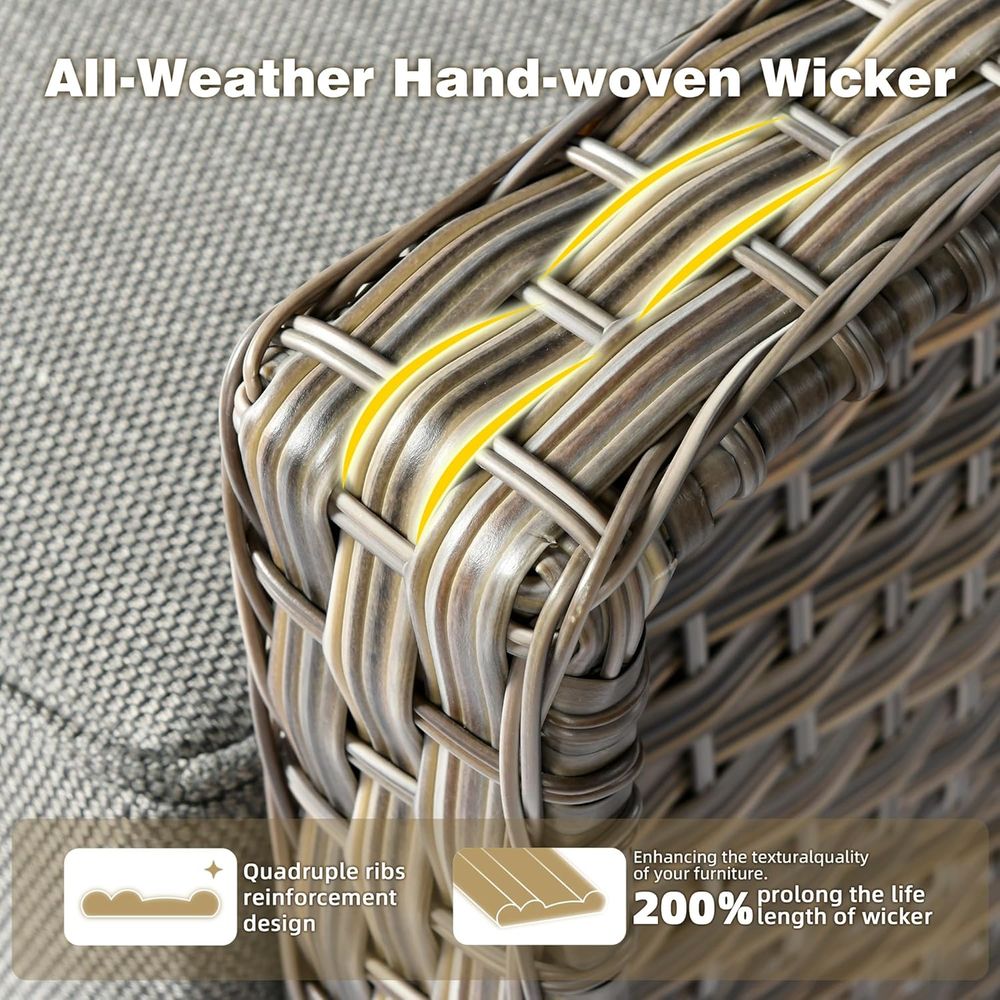 All-Weather Wicker 5-Piece Out - Outdoor Power Lift Chair บทวิจารณ์และราคา