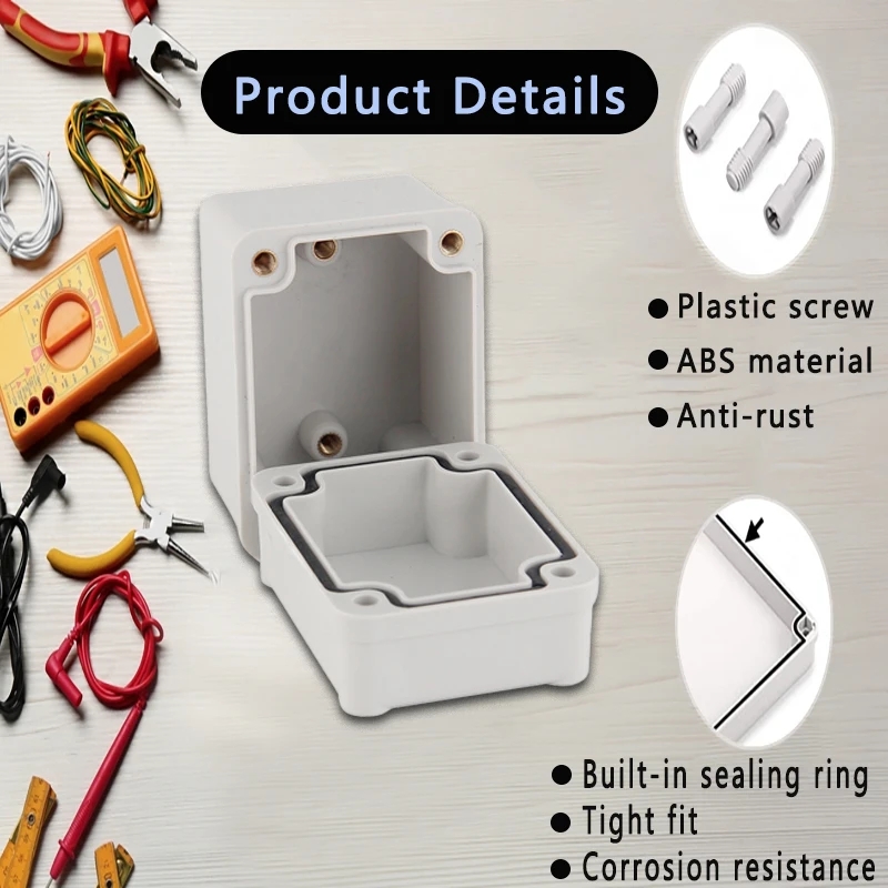 Outdoor IP66 Waterproof ABS Pl - Outdoor Power Junction Box บทวิจารณ์และราคา