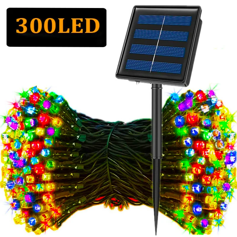 5M-32M LED Solar String Lights - Outdoor Solar Power Xmas Lights บทวิจารณ์และราคา