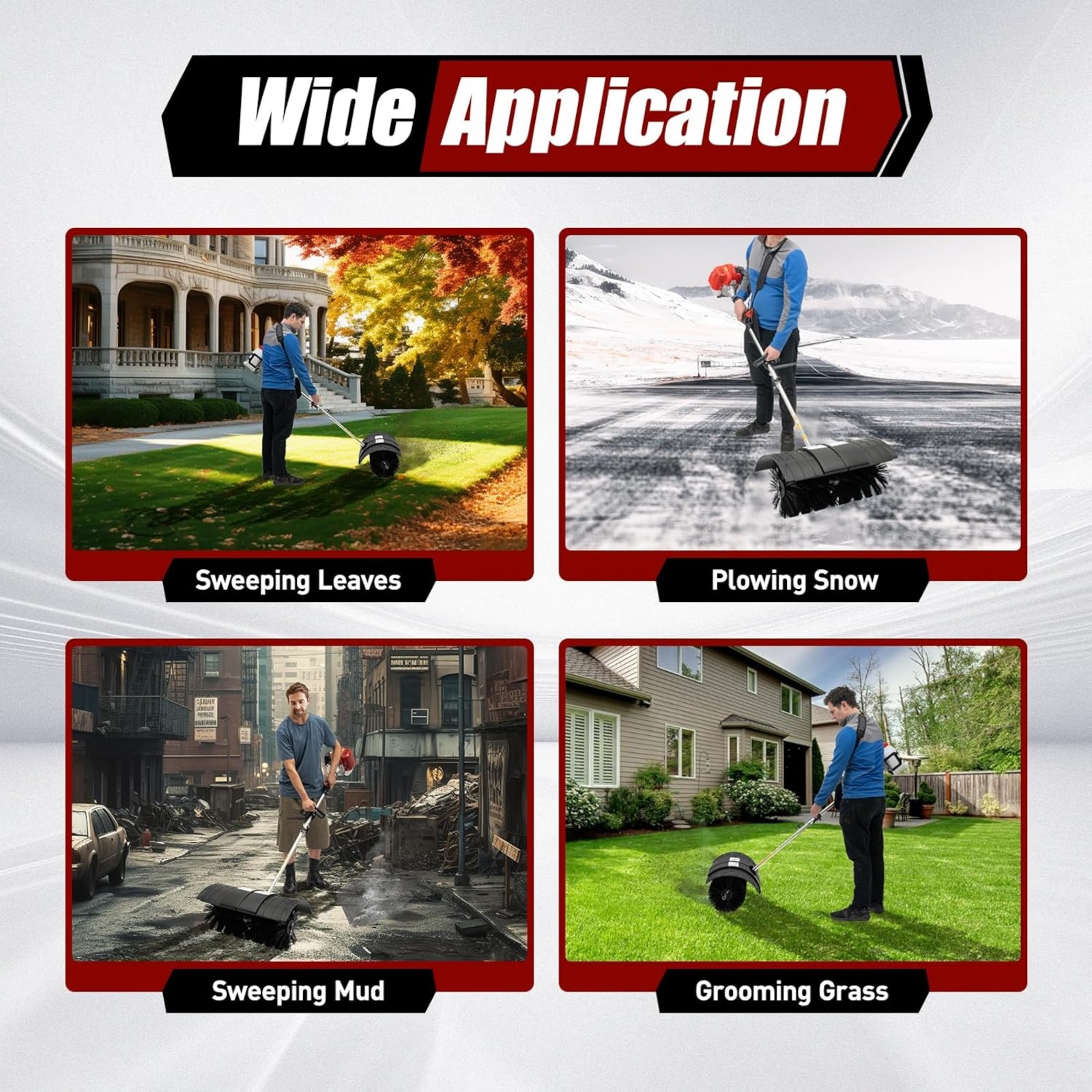 52CC 2 Stroke Gas Handheld Swe - Outdoor Power Broom บทวิจารณ์และราคา