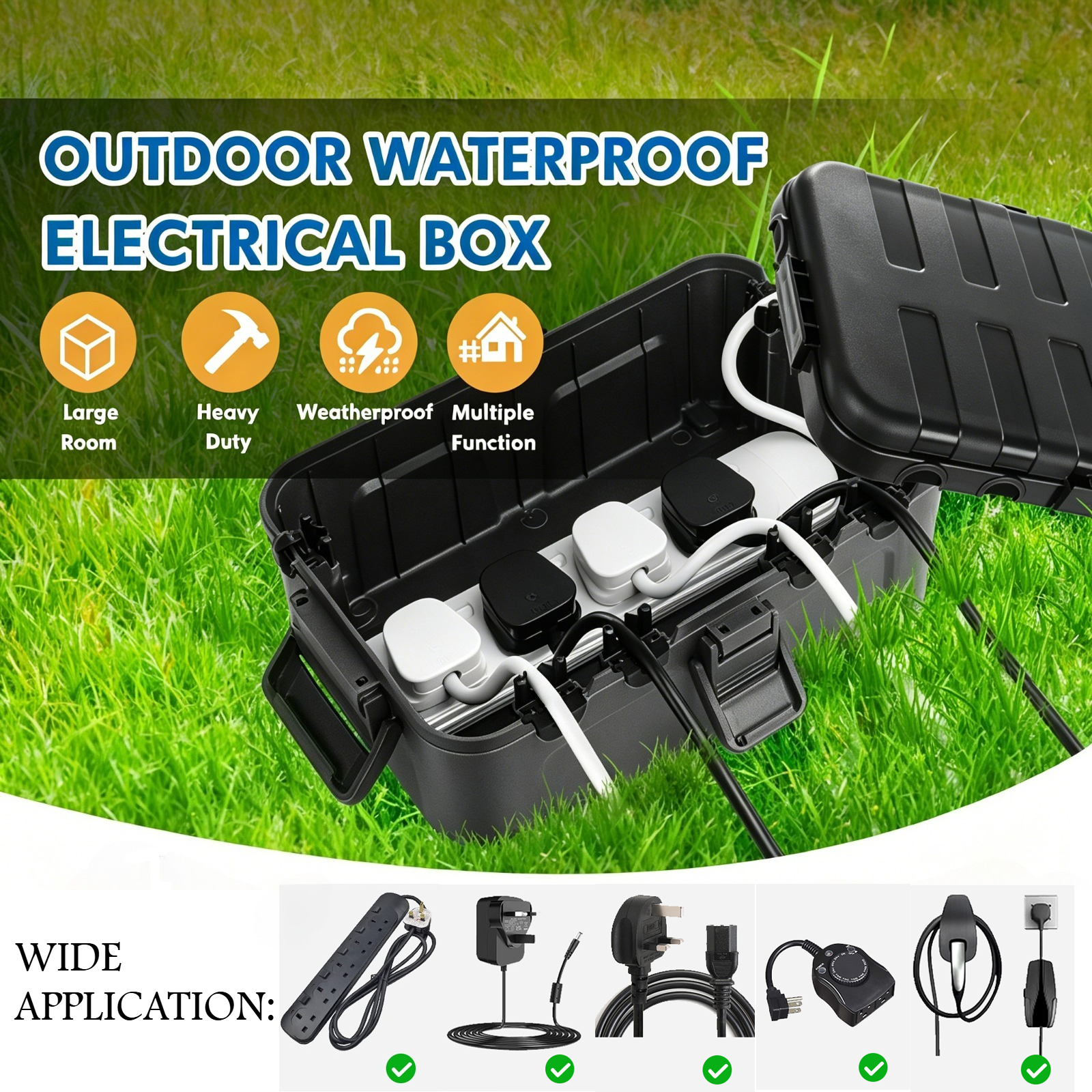 Restmo Large Outdoor Electrica - Outdoor Power Adapter บทวิจารณ์และราคา
