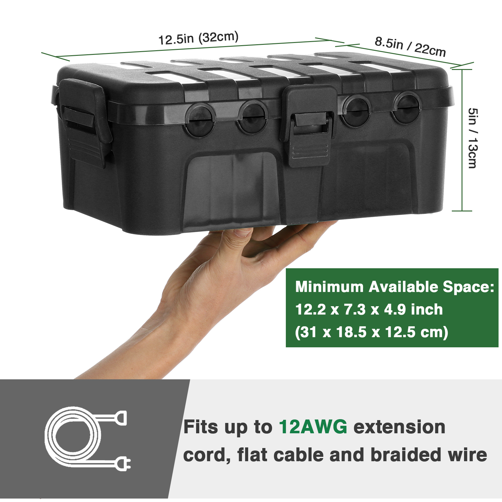 Restmo Large Outdoor Electrica - Outdoor Power Adapter บทวิจารณ์และราคา