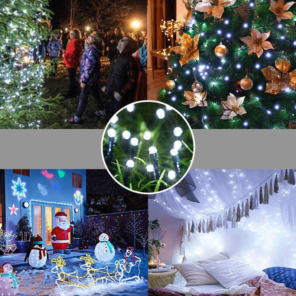 2 Sets Christmas Decor Outdoor - Outdoor Solar Power Xmas Lights บทวิจารณ์และราคา