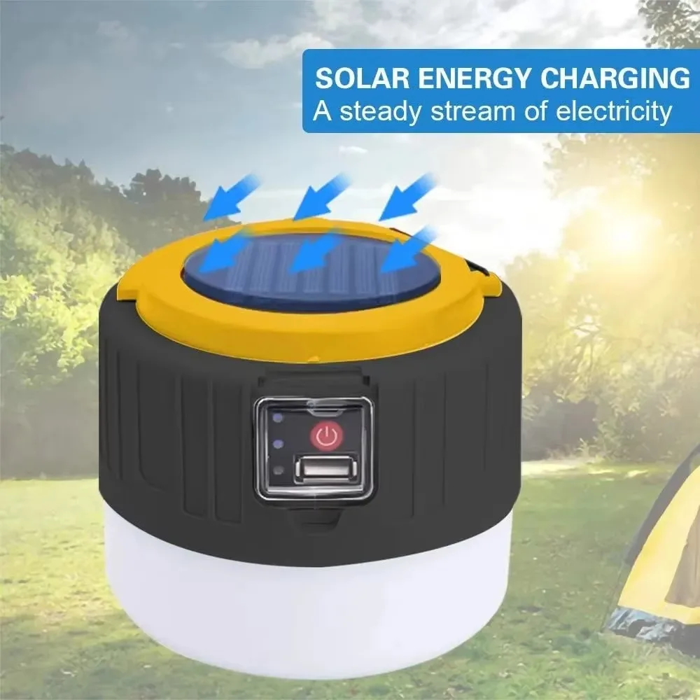Solar Camping Lantern Recharge - Outdoor Power For Lights บทวิจารณ์และราคา