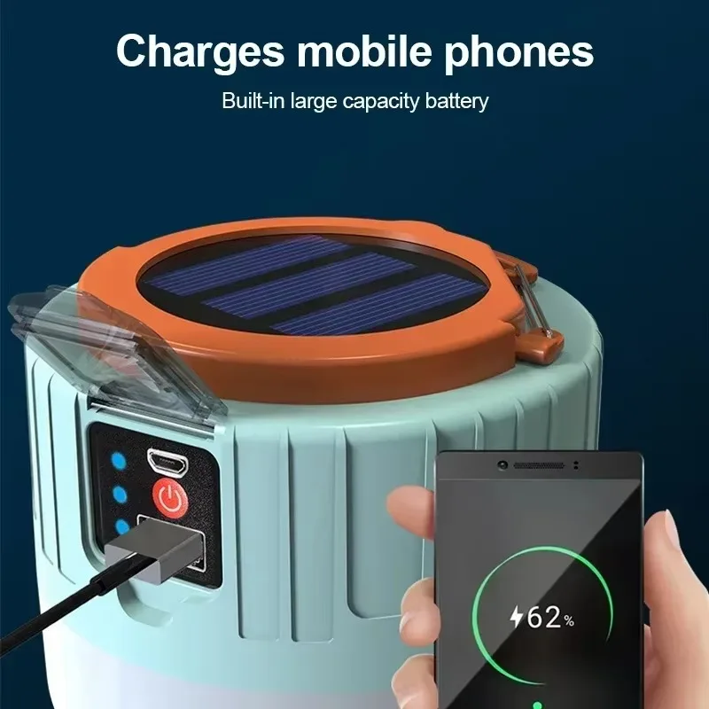 Solar Camping Lantern Recharge - Outdoor Power For Lights บทวิจารณ์และราคา