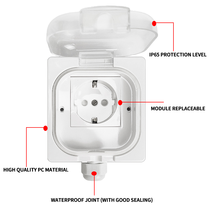 IP65 Waterproof Surface-Mount  - Outdoor Power Adapter บทวิจารณ์และราคา