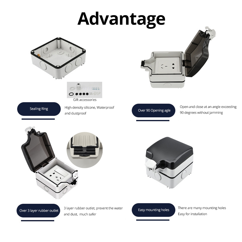Wallpad IP66 Dustproof Waterpr - Outdoor Power Adapter บทวิจารณ์และราคา