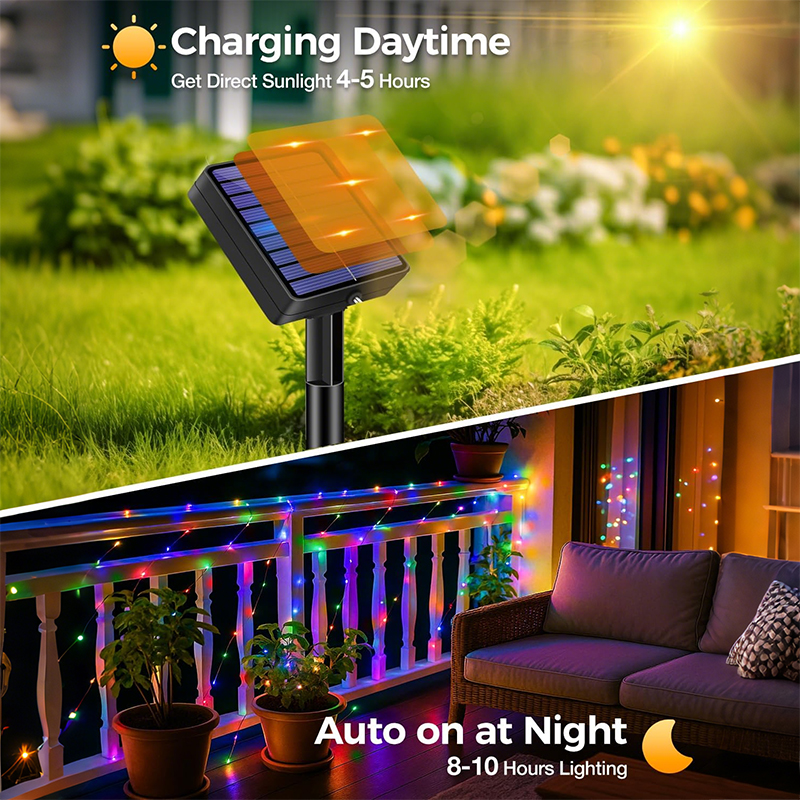 Outdoor LED Fairy Lights Solar - Outdoor Solar Power Xmas Lights บทวิจารณ์และราคา