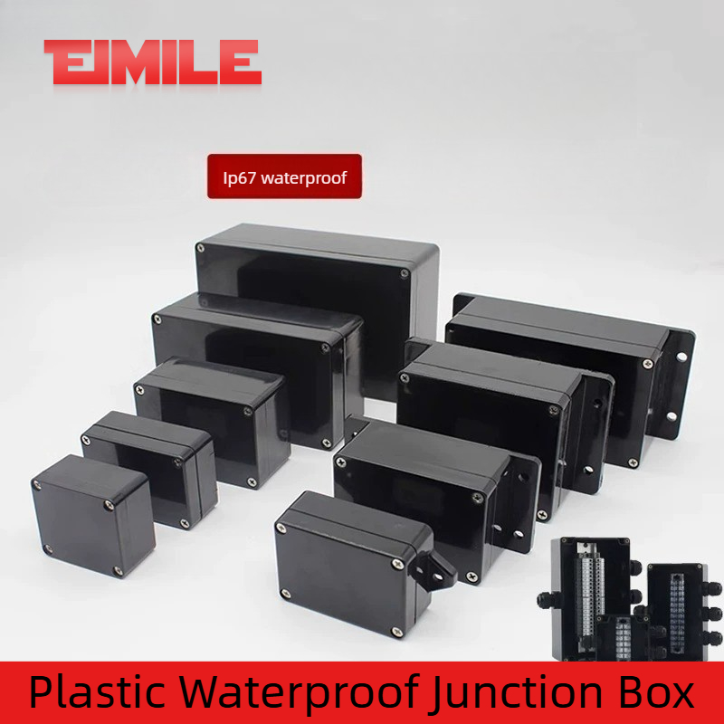 Type F Black Waterproof Juncti - Outdoor Power Junction Box บทวิจารณ์และราคา