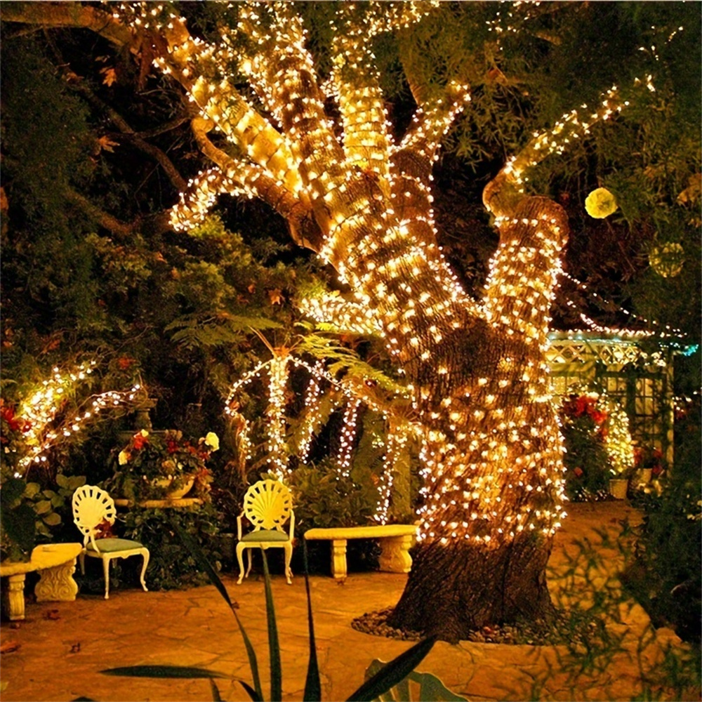 8 Modes Solar Powered LED Sola - Outdoor Solar Power Xmas Lights บทวิจารณ์และราคา