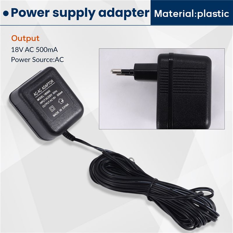 18V 500MA Power Supply Battery - Outdoor Power Adapter Ring บทวิจารณ์และราคา