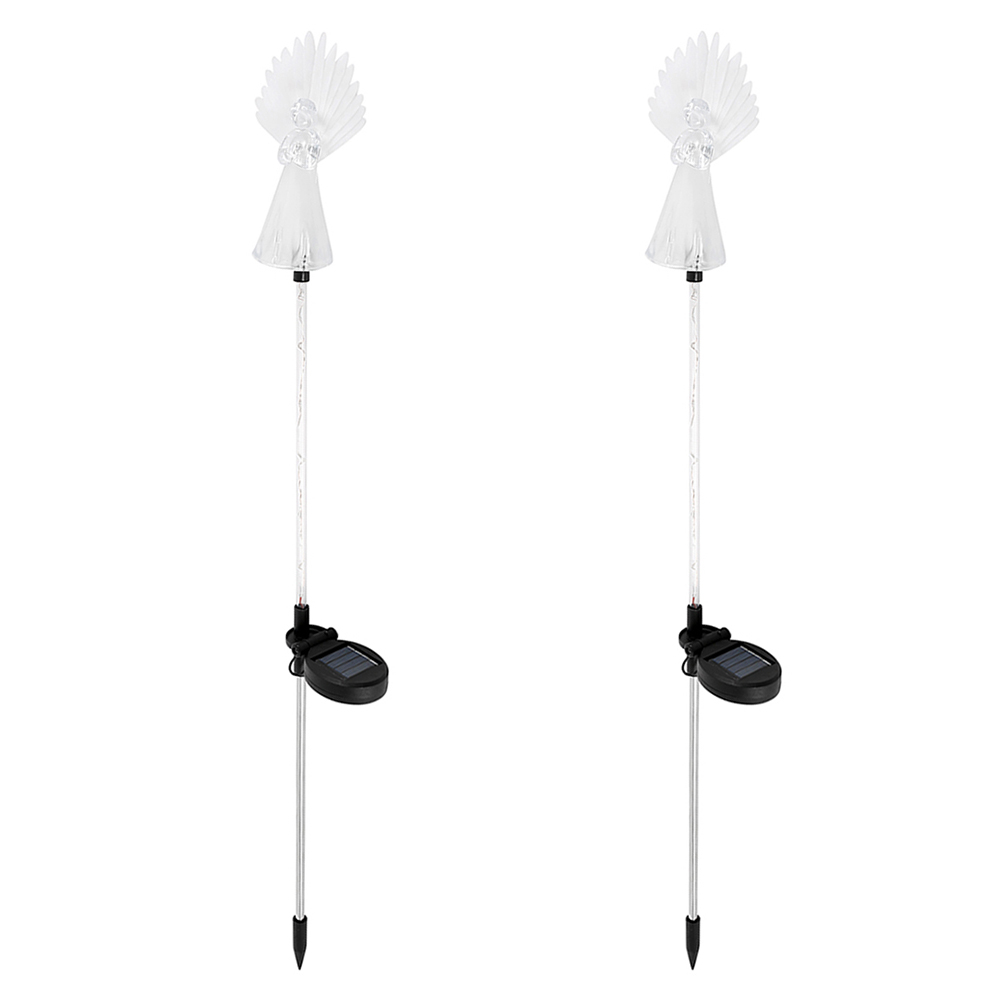 Solar Angel Stake Lights Solar - Outdoor Yard Power Stake บทวิจารณ์และราคา