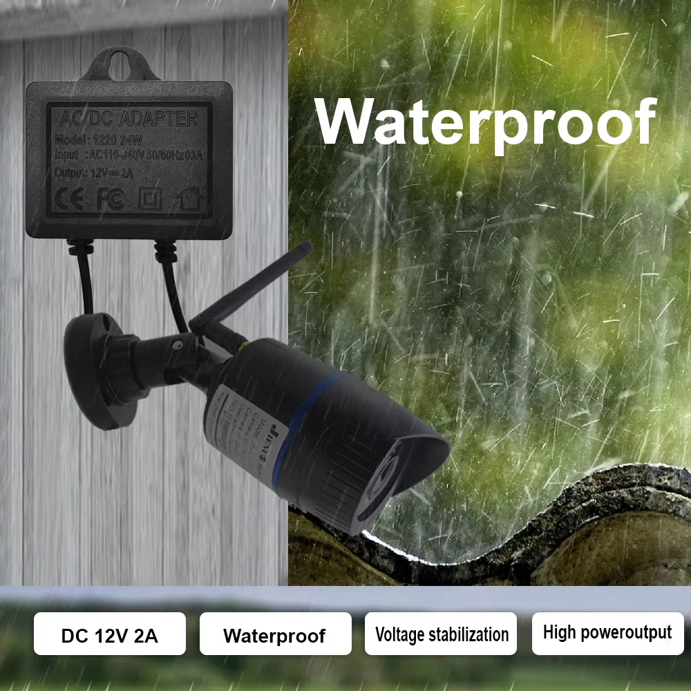 Outdoor waterproof Power Adapt - Outdoor Power Adapter บทวิจารณ์และราคา