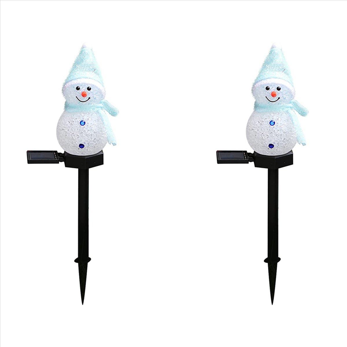 AA81-2X Snowman Solar Lights C - Outdoor Solar Power Xmas Lights บทวิจารณ์และราคา