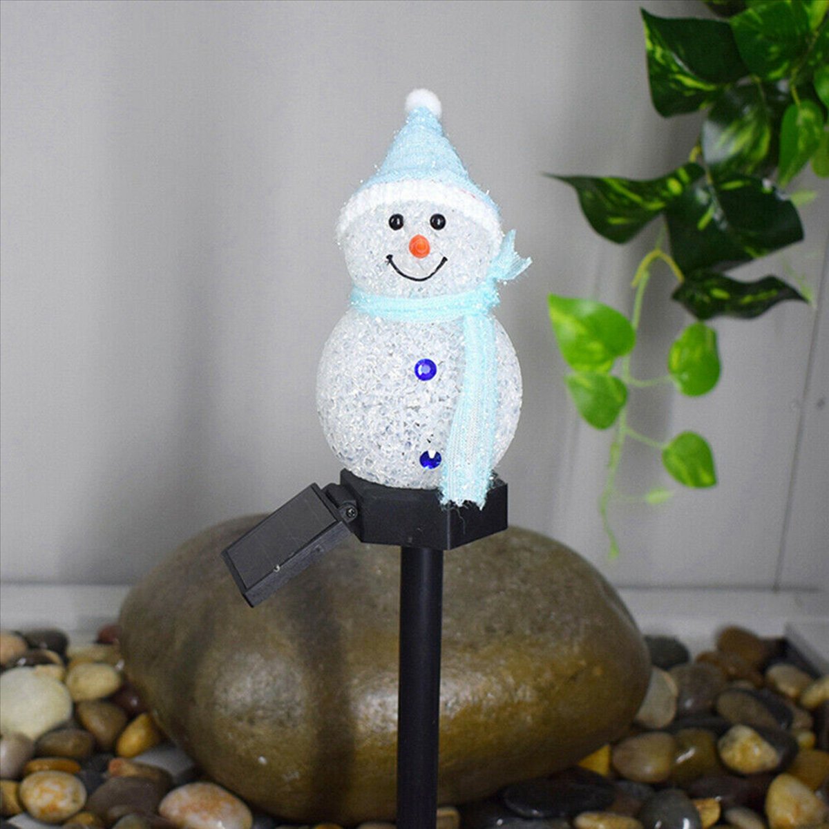 AA81-2X Snowman Solar Lights C - Outdoor Solar Power Xmas Lights บทวิจารณ์และราคา
