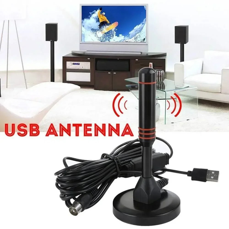 HD Digital TV Antenna Indoor H - Outdoor Power Amplifier บทวิจารณ์และราคา