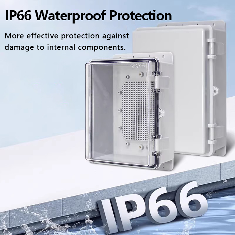 IP66 Waterproof Grey/Transpare - Outdoor Power Junction Box บทวิจารณ์และราคา