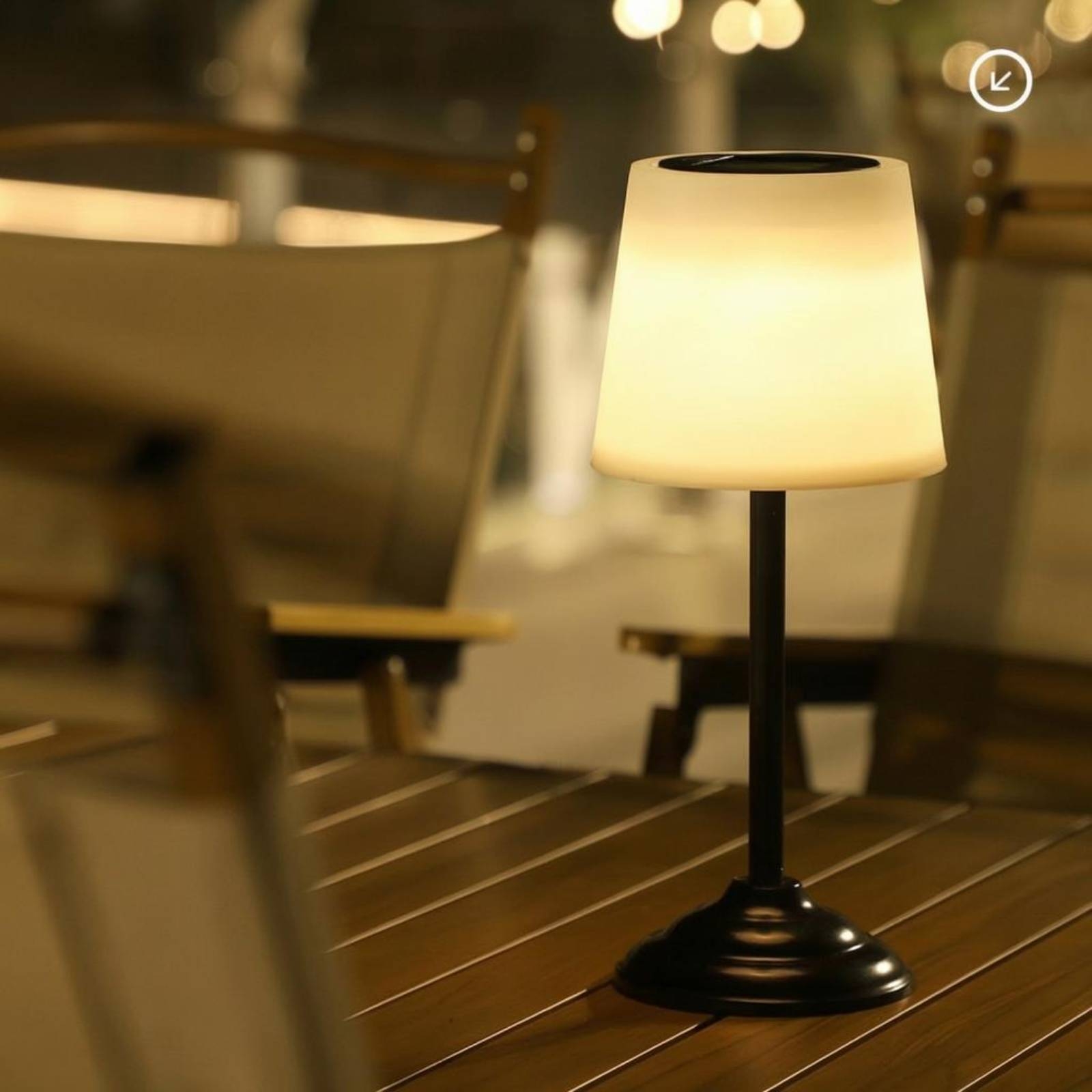Solar Table Lamp LED Solar Pow - Outdoor Power For Lights บทวิจารณ์และราคา
