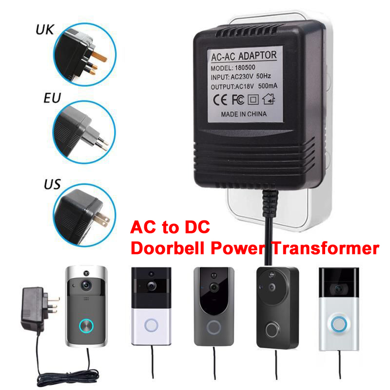 US UK EU Plug 18V AC to DC Tra - Outdoor Power Adapter Ring บทวิจารณ์และราคา