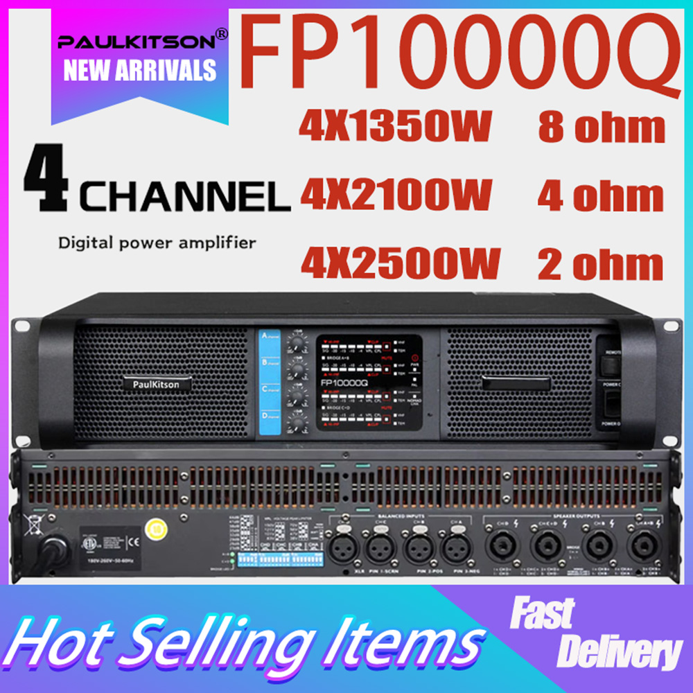 Paulkitson FP10000q 2500W 4 Ch - Outdoor Power Amplifier บทวิจารณ์และราคา