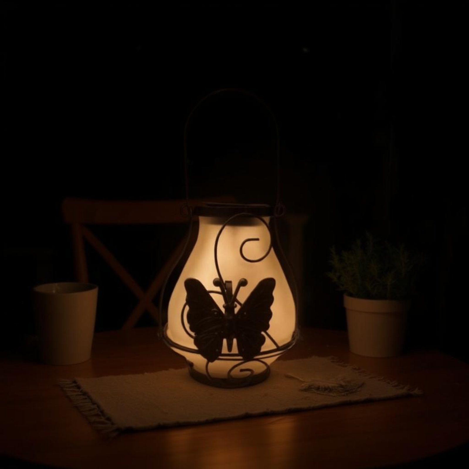 Solar Butterfly Lantern Waterp - Outdoor Power For Lights บทวิจารณ์และราคา