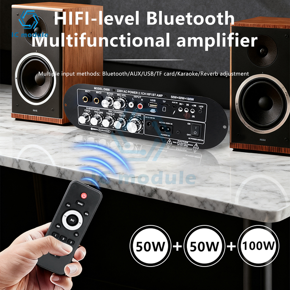 DC12-19V/AC110-220V D800 Bluet - Outdoor Power Amplifier บทวิจารณ์และราคา