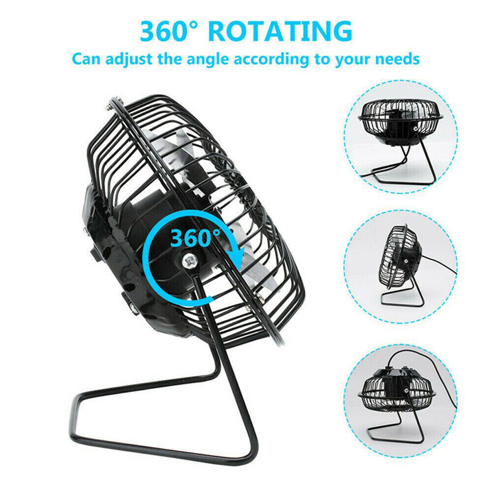 Mini Fan USB Fan 14.5*15cm Lig - Quality Outdoor Power บทวิจารณ์และราคา