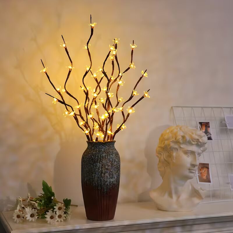 1/2PC 20LED Cherry Blossom Tre - Outdoor Power For Lights บทวิจารณ์และราคา