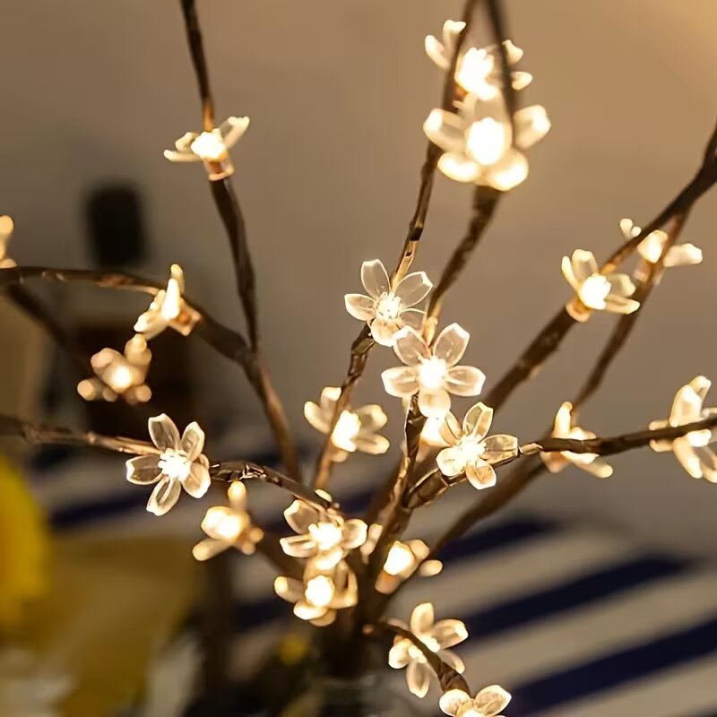 1/2PC 20LED Cherry Blossom Tre - Outdoor Power For Lights บทวิจารณ์และราคา