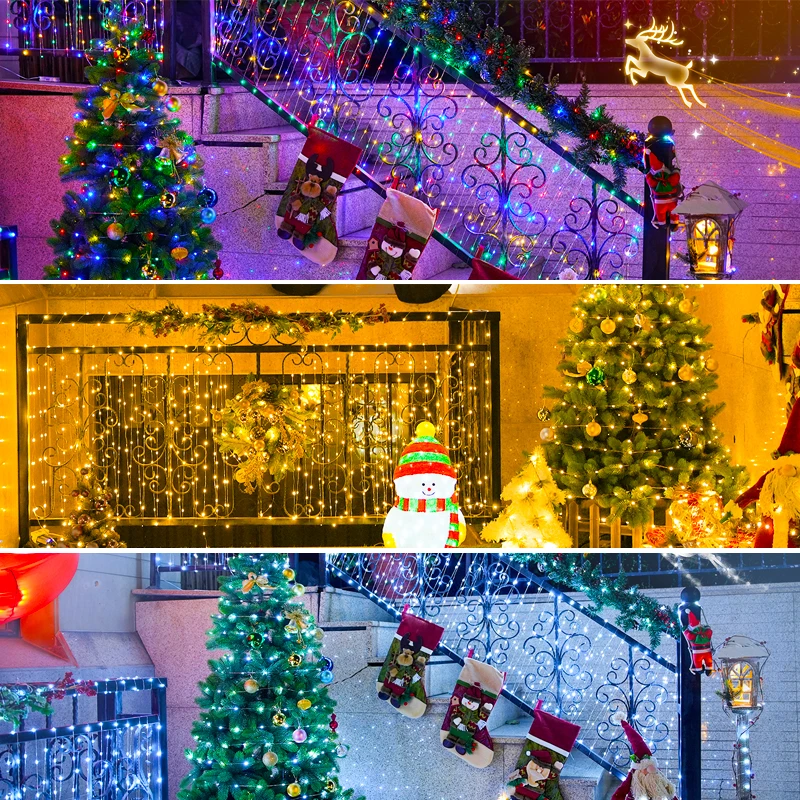 Garden Decor Fairy String Ligh - Outdoor Solar Power Xmas Lights บทวิจารณ์และราคา