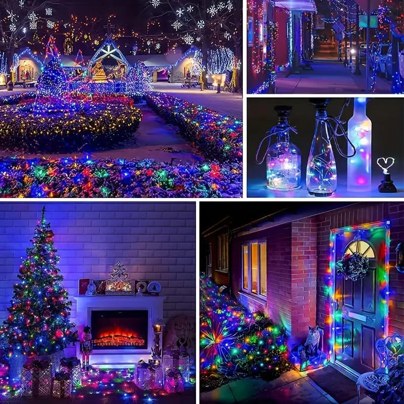 Garden Decor Fairy String Ligh - Outdoor Solar Power Xmas Lights บทวิจารณ์และราคา