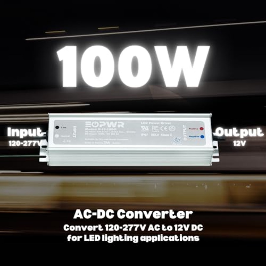 LED Driver Waterproof IP67 Pow - Outdoor Power Adapter บทวิจารณ์และราคา
