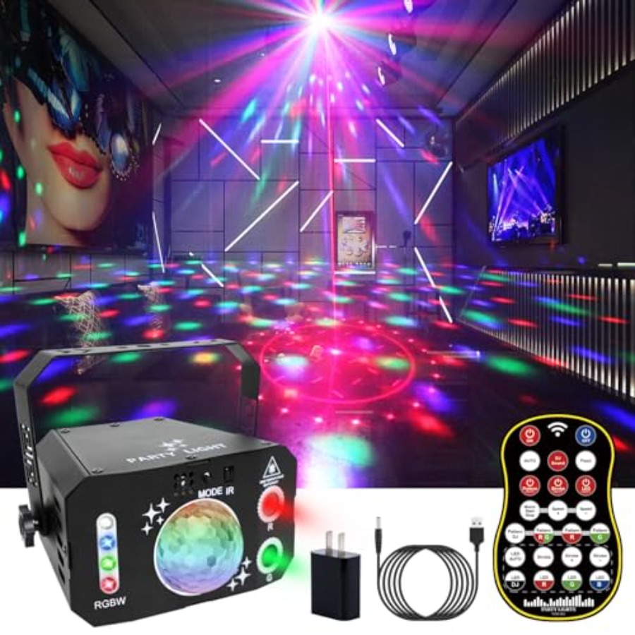 7 Lens Disco Ball LightsUSB Po - Outdoor Solar Power Xmas Lights บทวิจารณ์และราคา